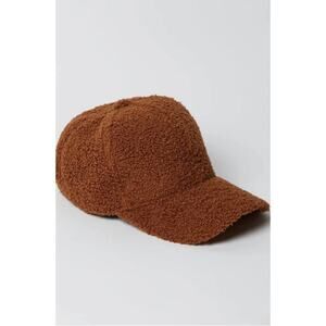 NEW NWT Hat Attack Revolve Sherpa Cap Tobacco Brown